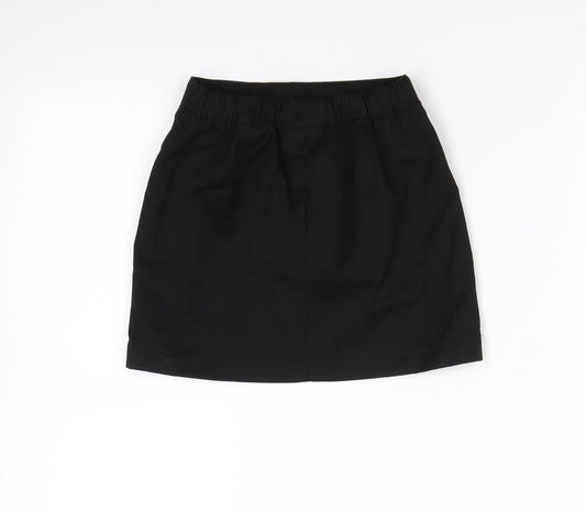 Next Girls Black Mini Skirt Size 3 Years