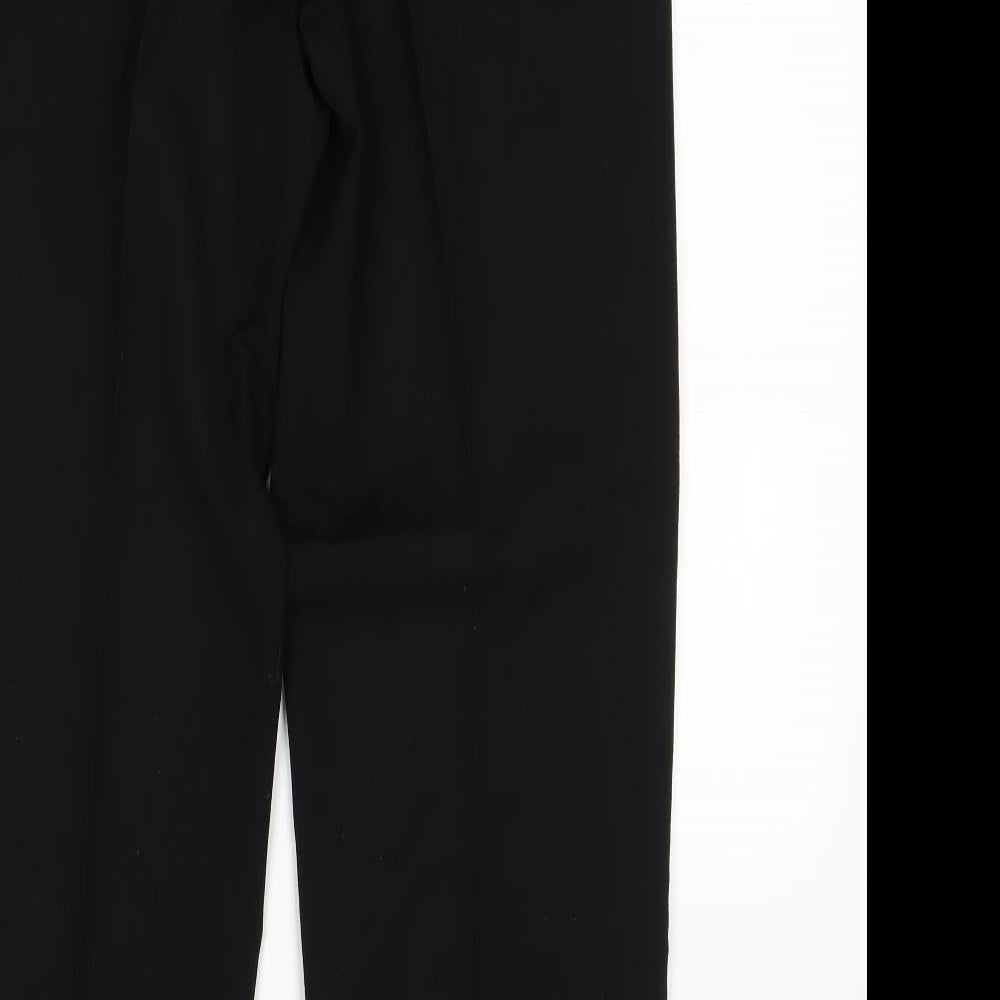 Next Womens Black Dress Pants Trousers Size 12 L28 in