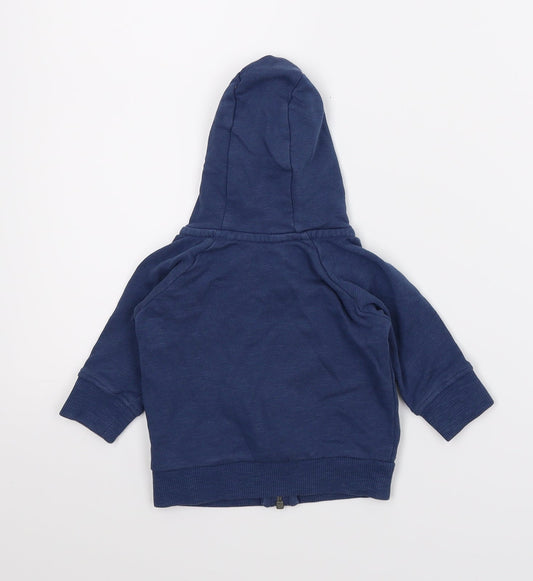 NEXT Boys Blue Full Zip Jumper Size 3-6 Months
