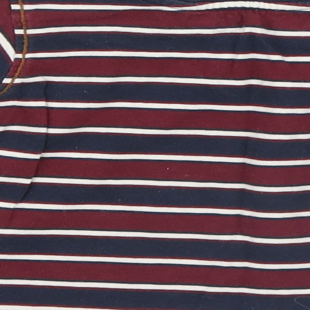 Primark Boys Blue Striped Basic T-Shirt Size 12-18 Months
