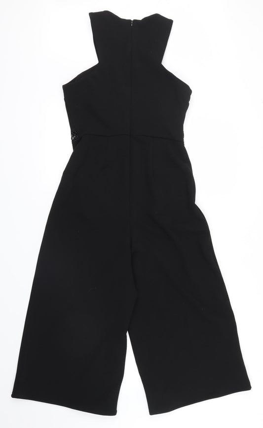 New Look Womens Black Jumpsuit One-Piece Size 6 L18 in