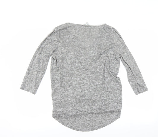 Peacocks Womens Grey Pullover Jumper Size 10