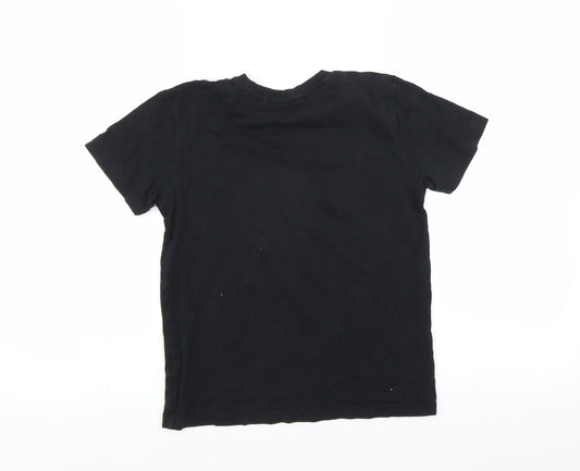 NEXT Boys Black Basic T-Shirt Size 8 Years