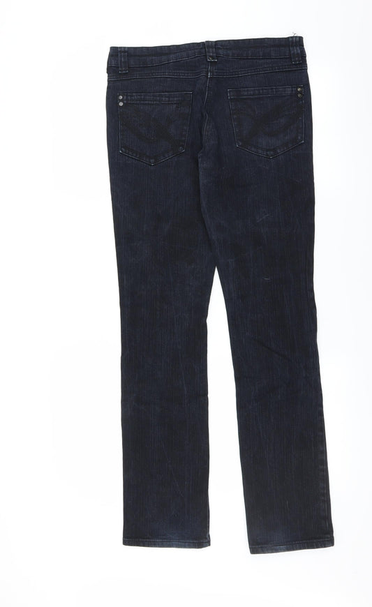 George Womens Blue Skinny Jeans Size 10 L31 in
