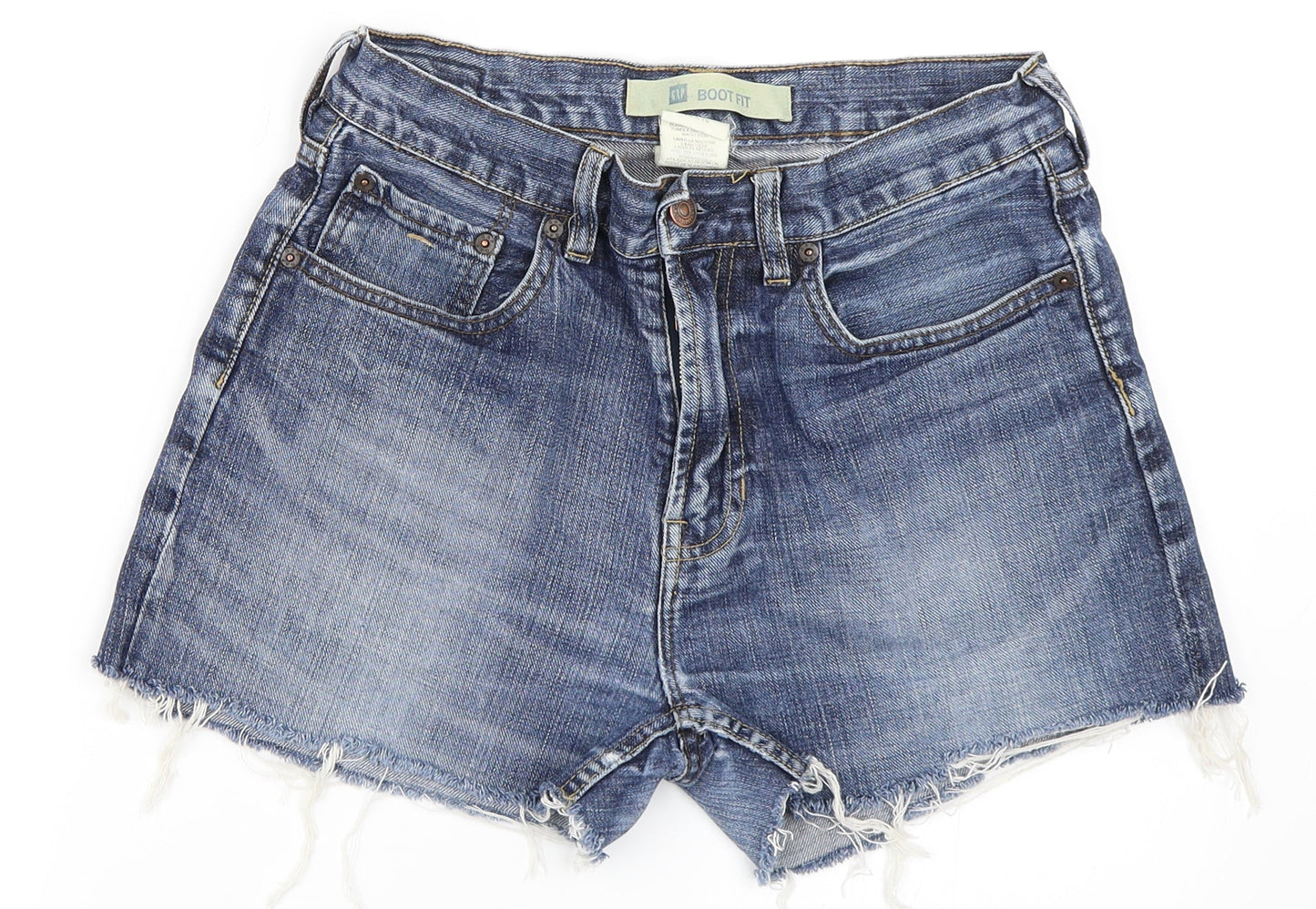 Gap Womens Blue Denim Cut-Off Shorts Size 30 in