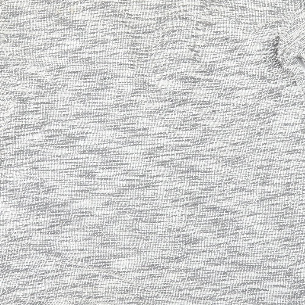 Brand and care label for Bonmarché women’s grey jacket, size UK 16