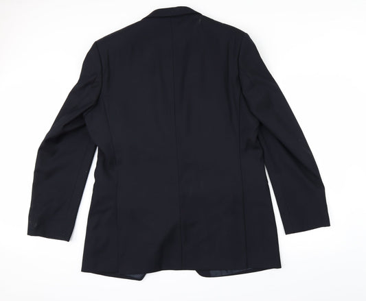 Karl Jackson Mens Blue Jacket Suit Jacket Size 44