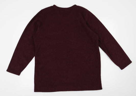BHS Womens Red Pullover Jumper Size 14