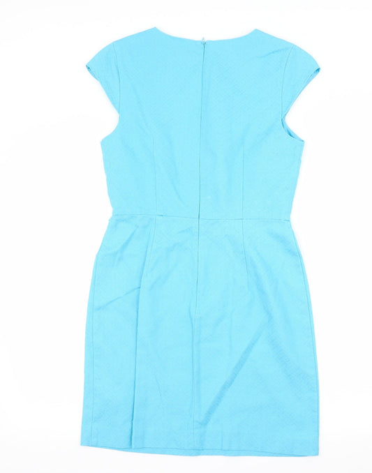 Oasis Womens Blue A-Line Size 10