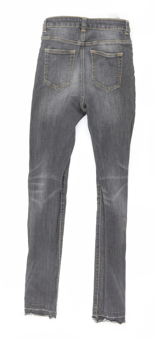 United Colors of Benetton Womens Grey Denim Skinny Jeans Size 26 in L30 in