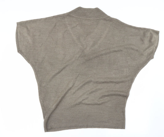 collection Womens Beige Pullover Jumper Size 12