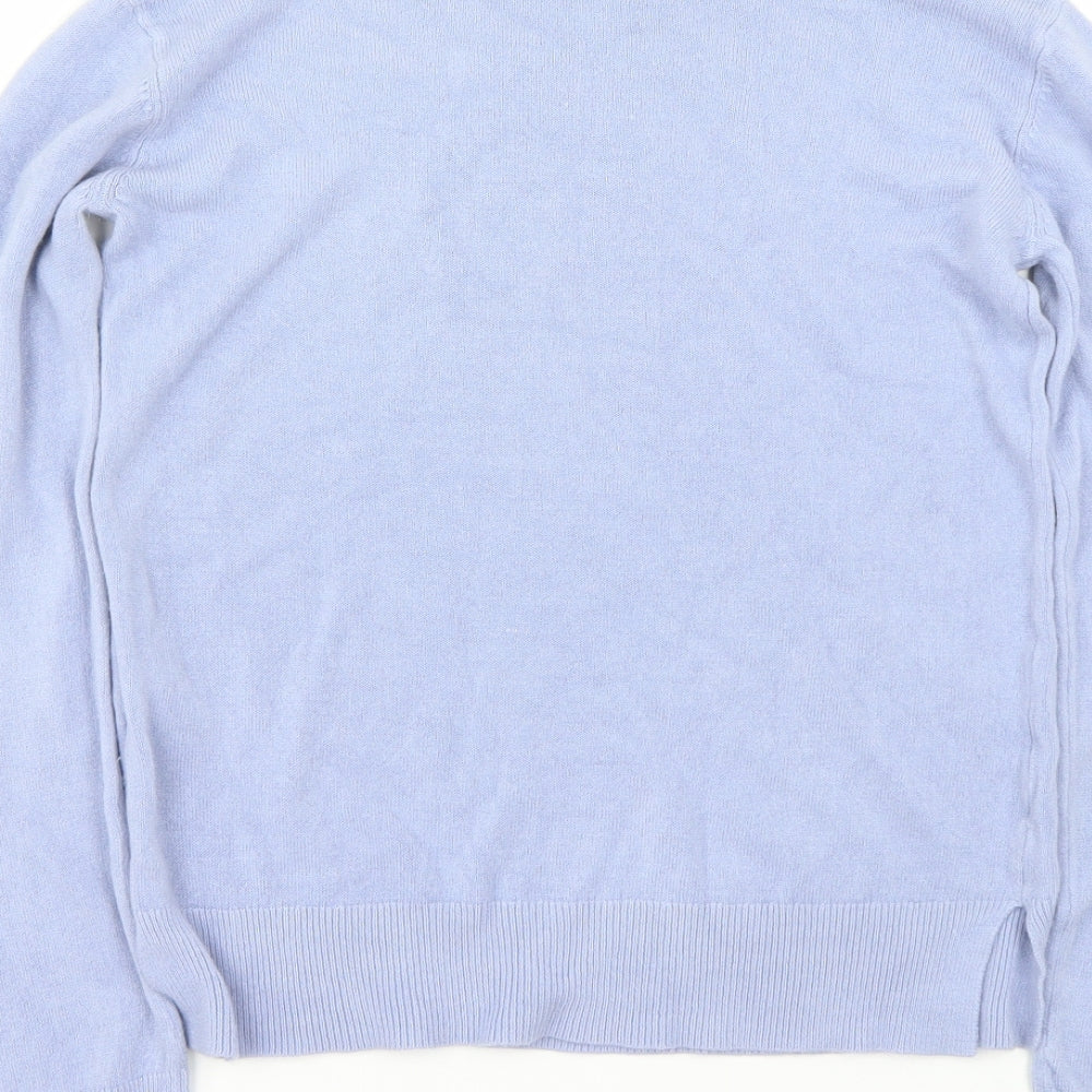 Marks and Spencer Womens Blue Pullover Jumper Size 8
