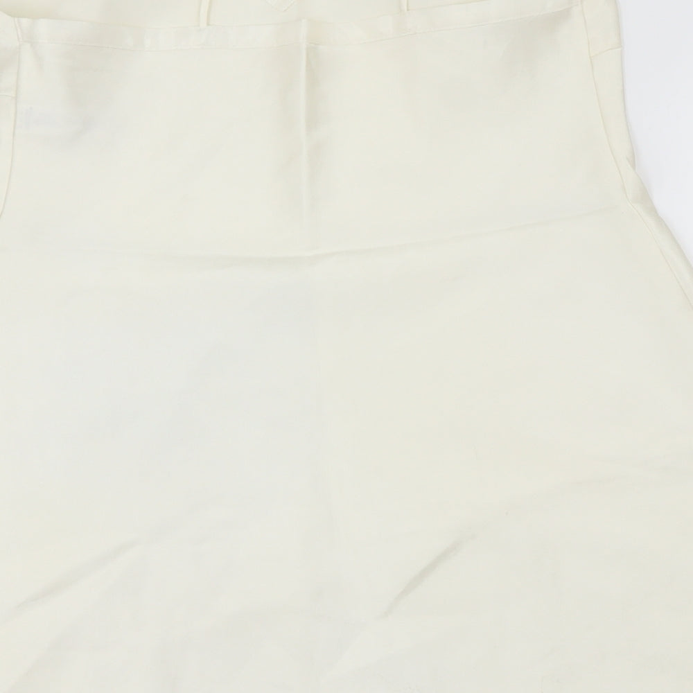 Marks and Spencer Womens Ivory Basic Blouse Size 10