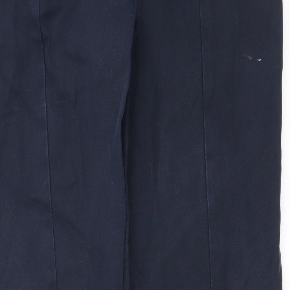 Oasis Womens Blue Trousers Size 8 L24 in