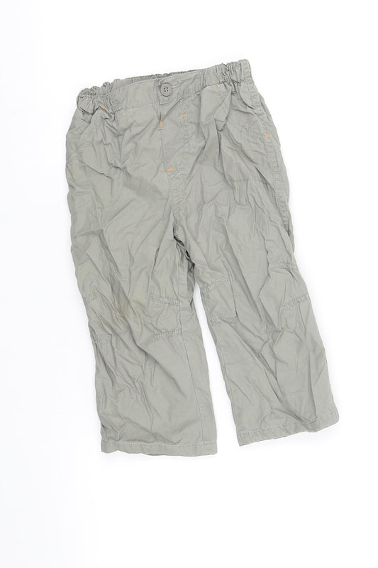 Disney Boys Green Track Pants Trousers Size 12-18 Months
