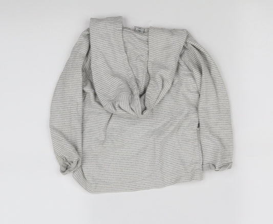 tu kids Boys Grey Pullover Hoodie Size 2 Years