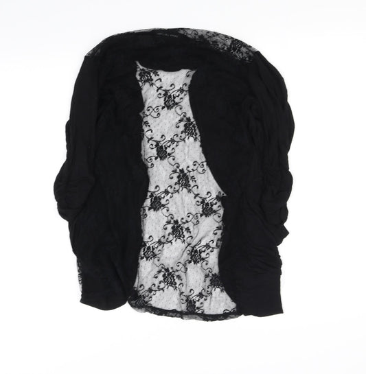 pre worn Womens Black Cardigan Jumper Size M