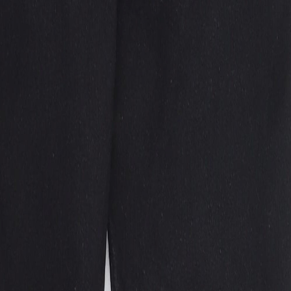 Brand and care label for deiem co girls’ black straight jeans, size 10-11, years