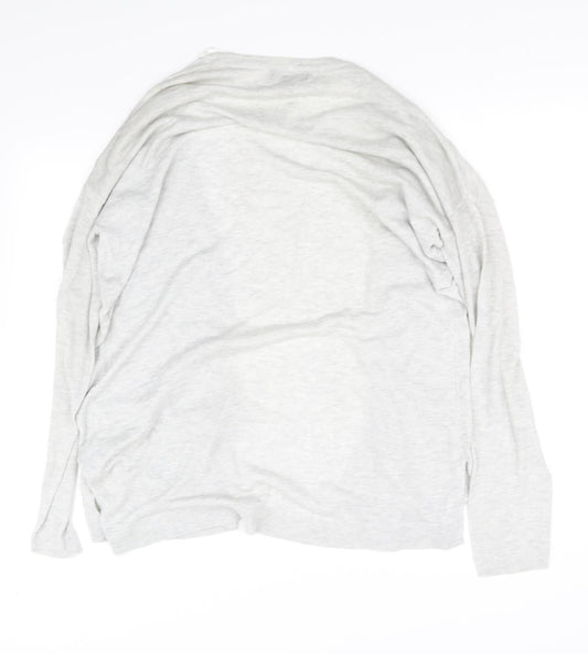 pre worn Womens Grey Cardigan Jumper Size M