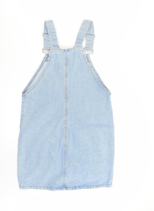 Newlook Girls Blue Dungaree One-Piece Size 11 Years