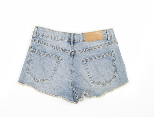 Preworn Womens Blue Bermuda Shorts Size 29 in