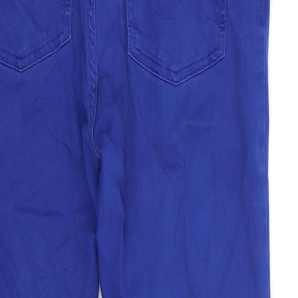 Marks and Spencer Womens Blue Straight Jeans Size 8 L24 in