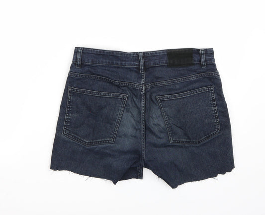 Loop Womens Blue Cut-Off Shorts Size 31 in