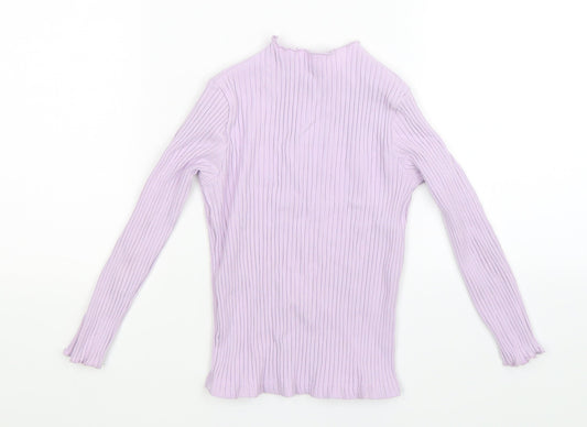 Very Girls Purple Pullover Jumper Size 6 Years