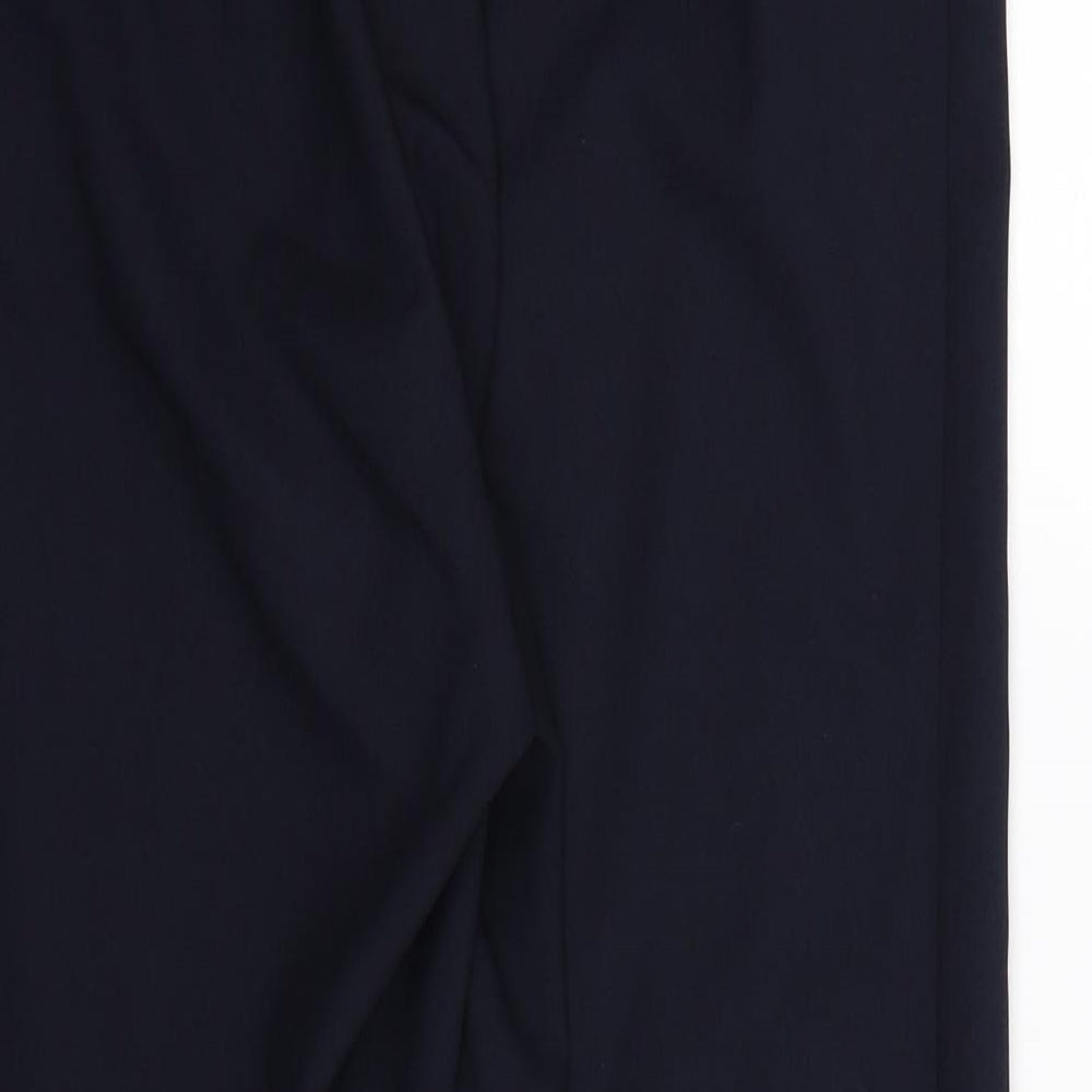 BM Womens Blue Trousers Size 16 L25 in