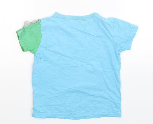 NEXT Boys Blue Basic T-Shirt Size S