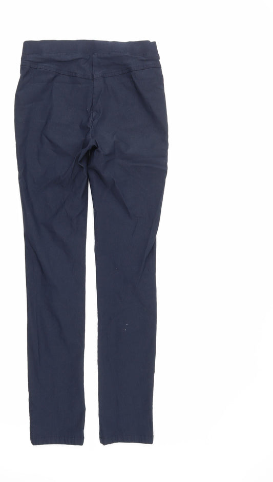 Punt Roma Womens Blue Trousers Size 6 L31 in