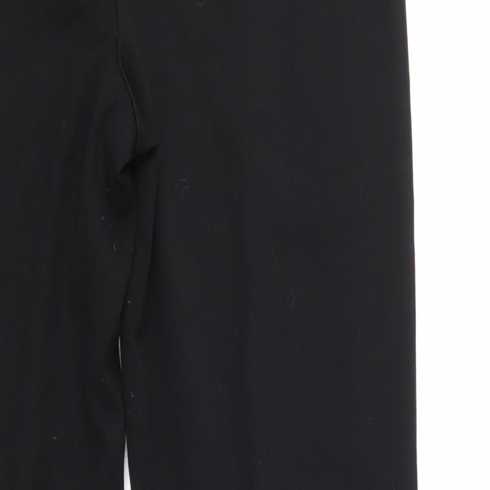 M&S Collection Womens Black Trousers Size M L30 in