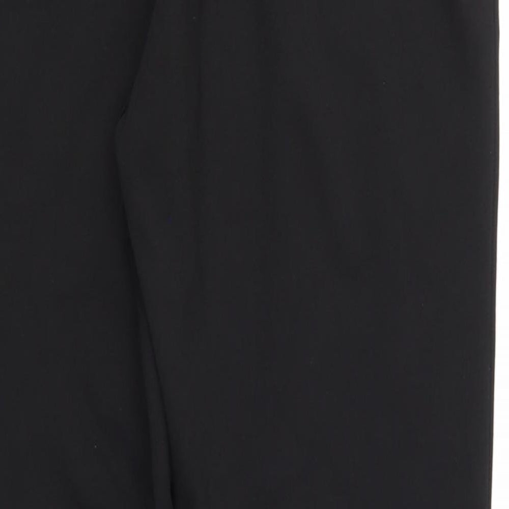 Lily & Carter Womens Black Trousers Size 14 L26 in