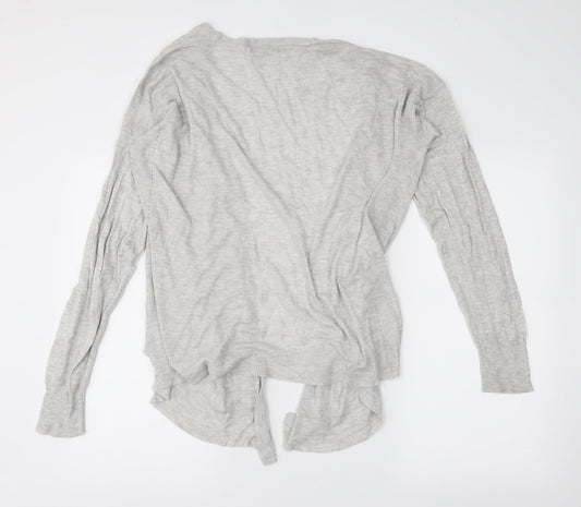 Avenue Womens Grey Cardigan Jumper Size 16