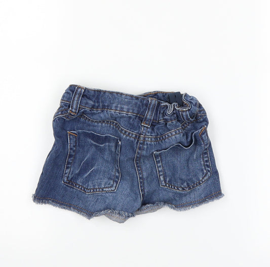 NEXT Girls Blue Culotte Shorts Size 5 Years