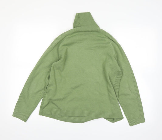 Filati Womens Green Pullover Jumper Size XL