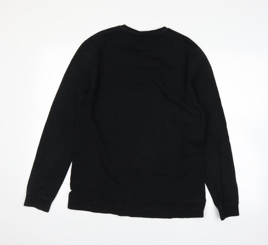 ASOS Womens Black Pullover Jumper Size L