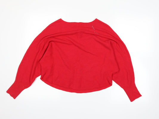 Aricot Womens Red Pullover Jumper Size 12