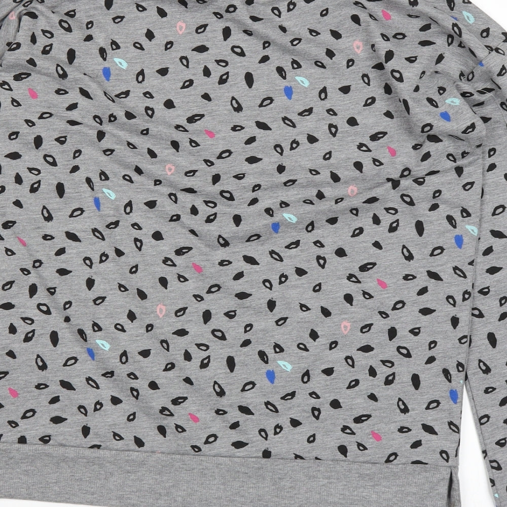 EDC Womens Grey Basic T-Shirt Size S