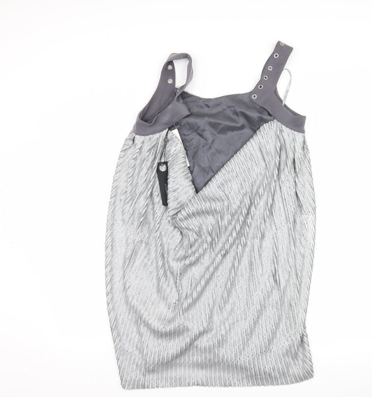 Full Circle Womens Grey Tank Dress Size 10