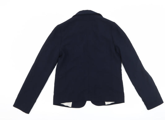 Atmosphere Womens Blue Jacket Blazer Size 6