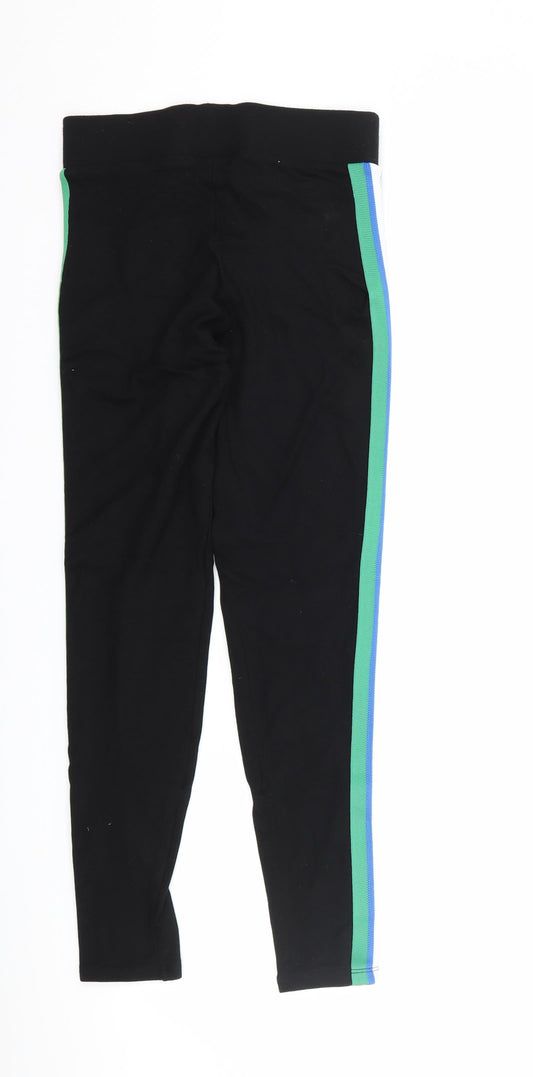 Marks and Spencer Womens Black Capri Leggings Size 8 L25 in