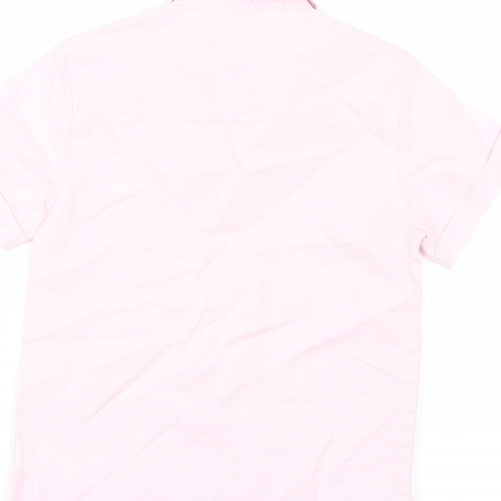 Primark Boys Pink Basic Button-Up Size 7-8 Years