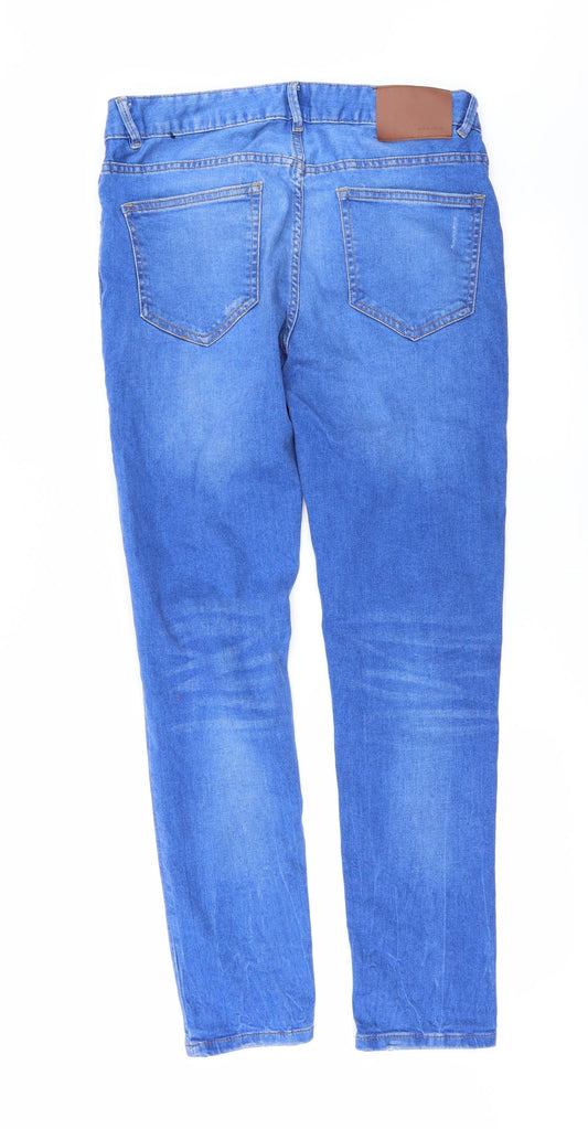 Denim & Co. Mens Blue Denim Skinny Jeans Size 32 in L30 in