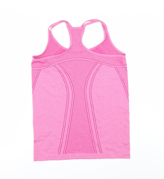Athletic Works Womens Pink Basic T-Shirt Size L