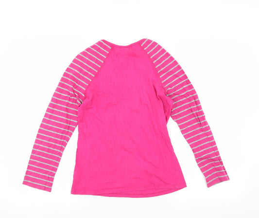 George Girls Pink Solid Top Pyjama Top Size 13-14 Years - MINNIE MOUSE