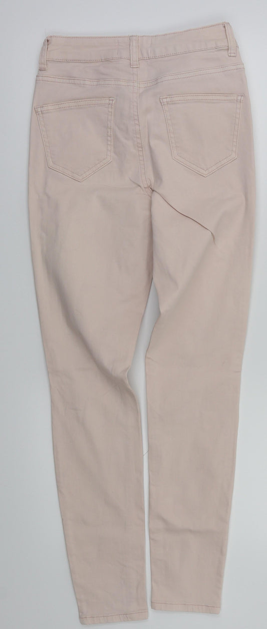 New Look Girls Pink Ikat Skinny Jeans Size 12 Years