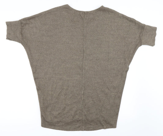 Apricot Womens Beige Pullover Jumper Size M
