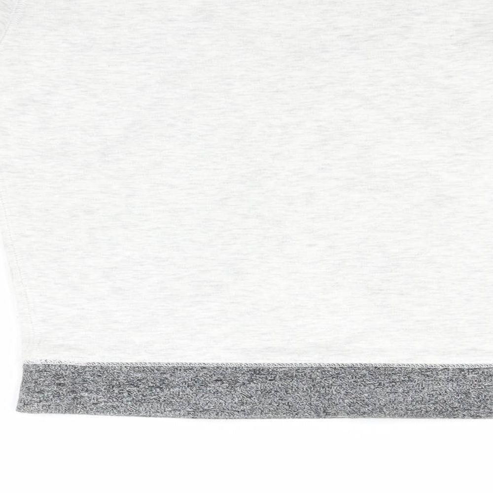NEXT Boys Grey Striped Pullover Sweatshirt Size 8 Years