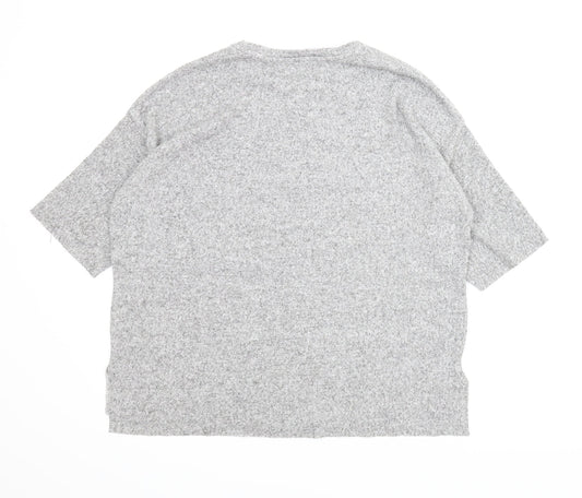 Zara Womens Grey Pullover Jumper Size M